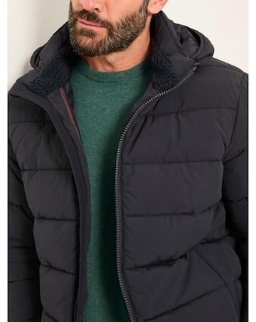 FatFace Winkworth Puffer Coat - Navy