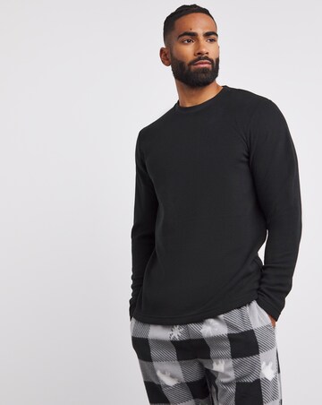 Fleece Check Christmas PJ Set