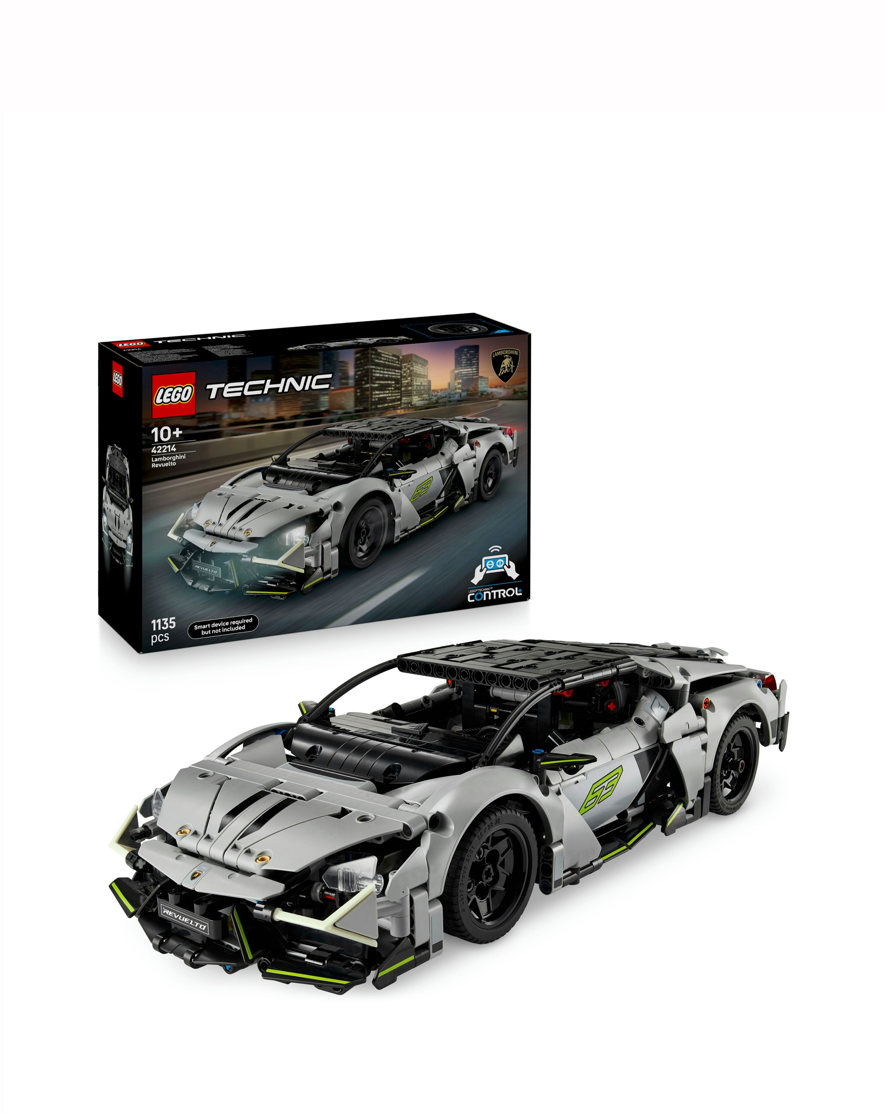 LEGO Technic Lamborghini Revuelto Super Sports Car, STEM Building