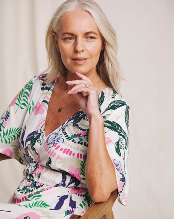 Julipa Viscose V-Neck Midi Dress