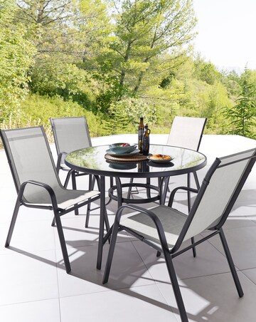 Malaga 4 Seater Dining Set