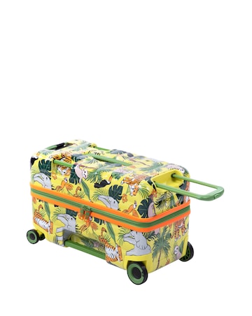 IT Luggage Trunkryder Kids Ride-On Suitcase - Jungle Animals
