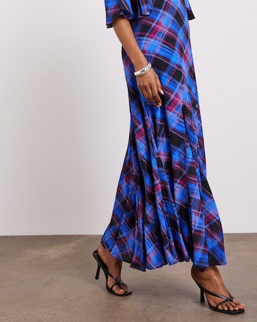 Joanna Hope Stripe Print Tea Dress