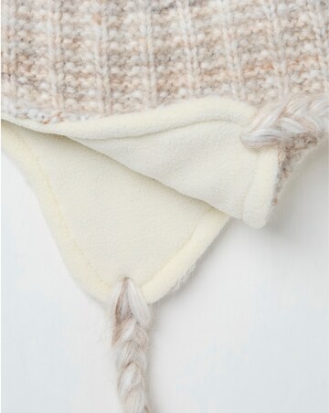 Fatface Textured Trapper Bobble Hat