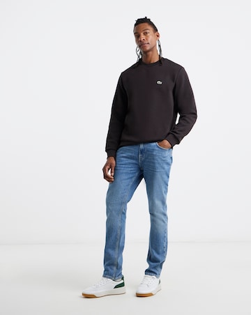 Lacoste Classic Crew Neck Sweatshirt - Brown