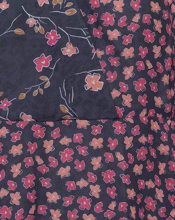 French Connection Floral Drape Top