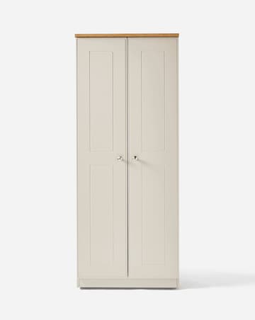 Brooke Ready Assembled 2 Door Wardrobe