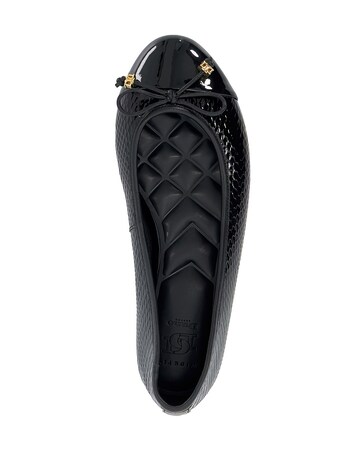 Dune Hallo Charm Detail Ballet Shoes Wide Fit