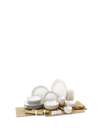 Waterside Gold Radiance 50 Piece Dinner Set