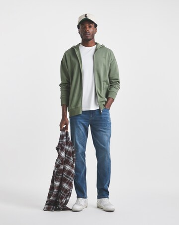 Union Full Zip Hoodie-Khaki