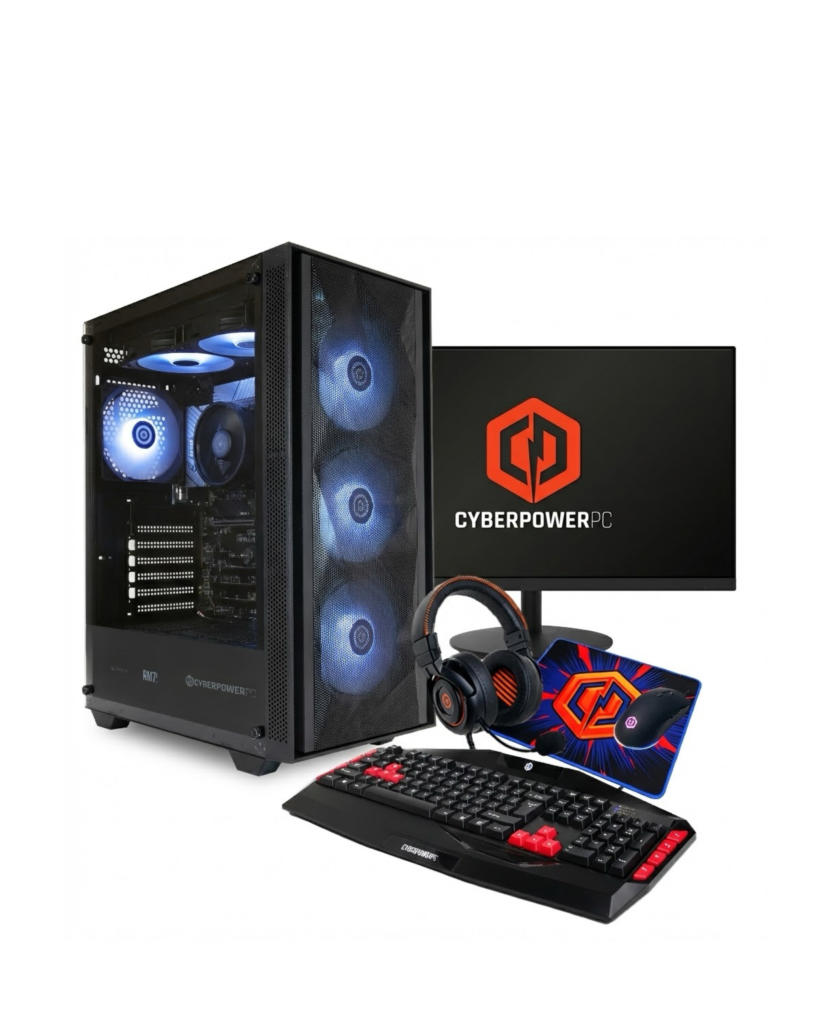 CyberPowerPC Eurus AMD Ryzen 5 5600G, 8GB RAM, 500GB NVMe SSD