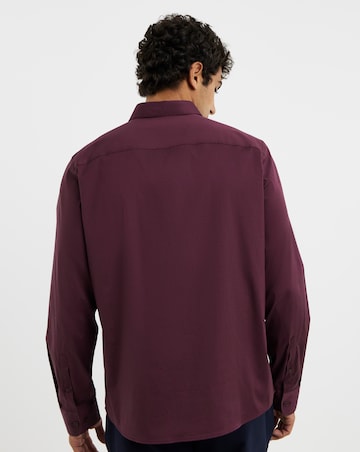 Cotton Stretch Mercerised Shirt Long