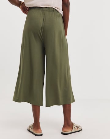 2 Pack Blush/Khaki Jersey Culottes