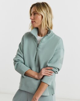 Sweat à Capuche Polaire Femme JD Williams - Bleu, Taille 26, Fermeture Coulisse, Parfait état