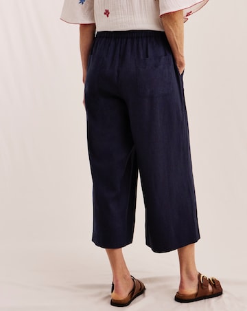 Julipa Cropped Linen Trousers