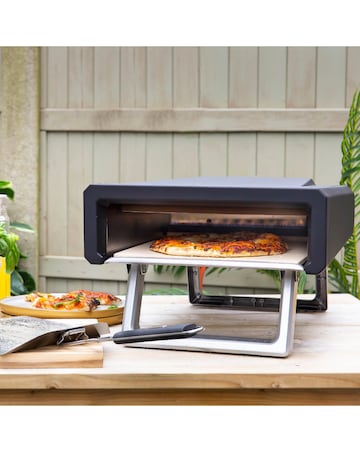 Zanussi Gas Powered Pizza Oven with paddle & Carry Bag