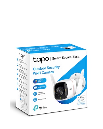 TP-Link Tapo C320WS Outdoor 2K Security Wi-Fi Camera with Colour Night Vision