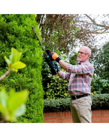 Webb 20V 50cm Cordless Hedge Trimmer (2AH Battery & Charger)