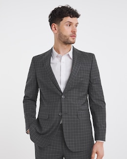 William Hunt Gingham Suit Jacket