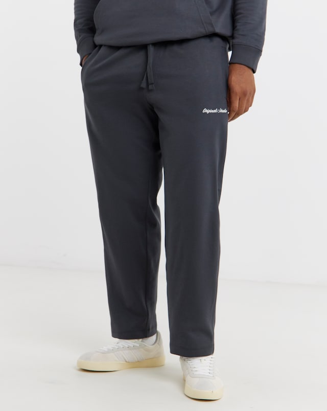 JACK & JONES Kane Norrebro Logo Joggers - Grey