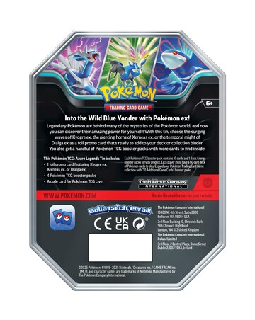 Pokemon TCG: Azure Legends Tin - Dialga Ex