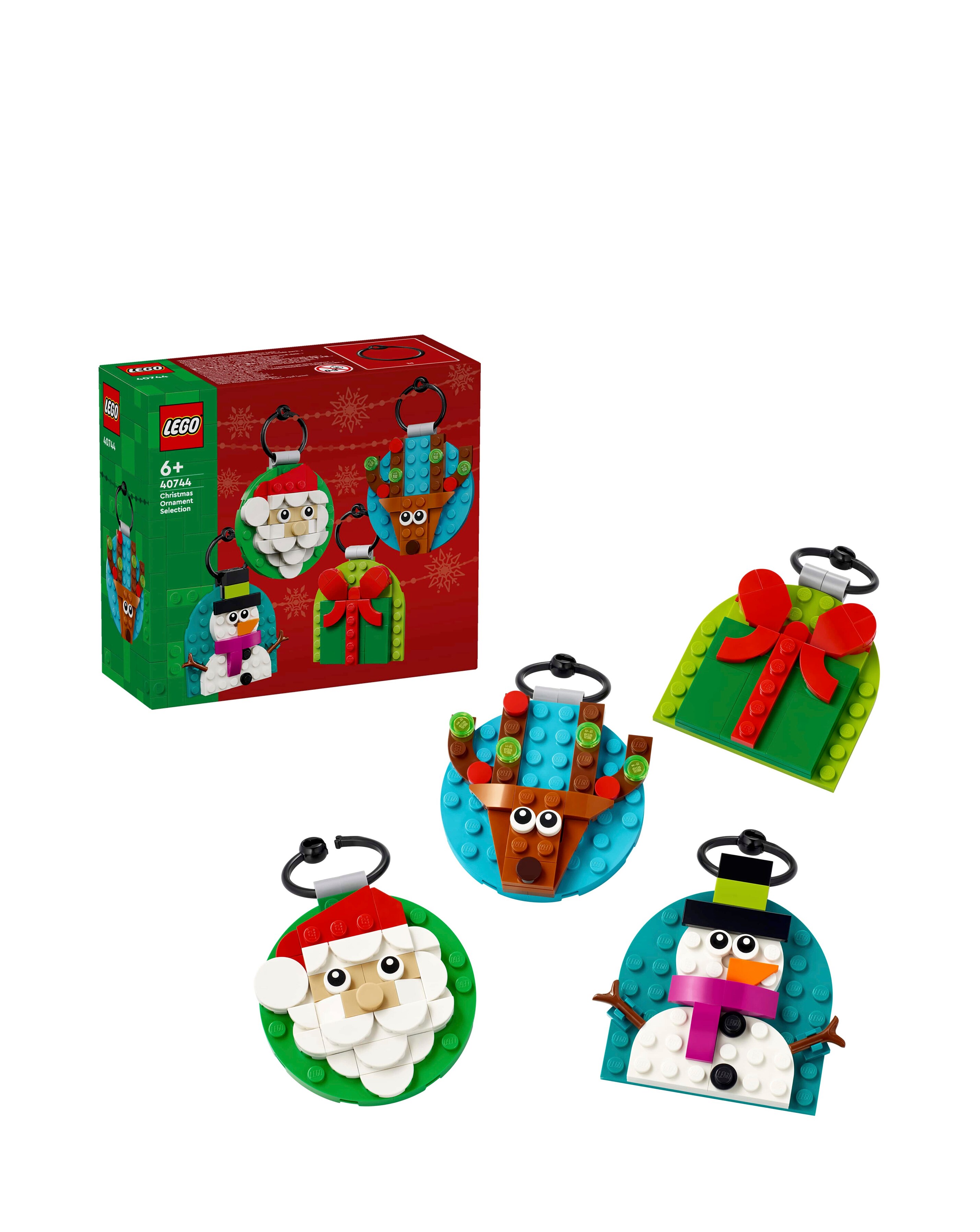 LEGO Christmas Ornament Selection Hanging Decorations 40744