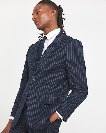 Pinstripe Suit Blazer