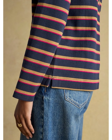 Joules Harbour Boat Neck Breton Top