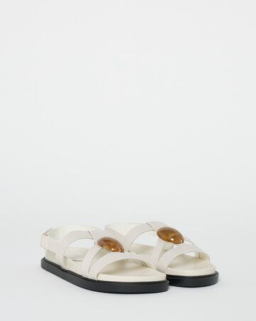 Mendoza Trim Detail Footbed Sandals - Wide Fit (E)