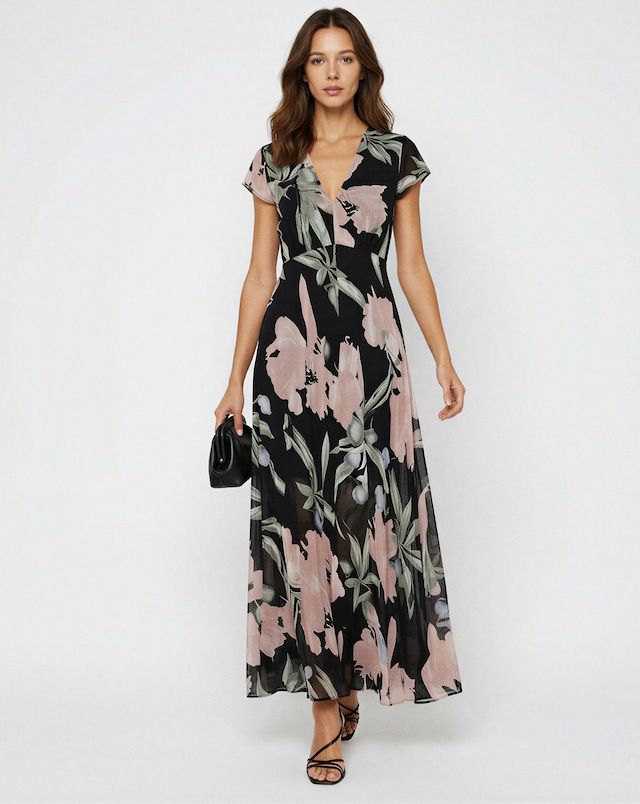 Religion Indium Floral Maxi Dress