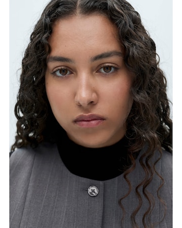 Mango Tauro Pinstripe Vest