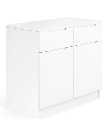 Sorrento Ready Assembled High Gloss Small Sideboard