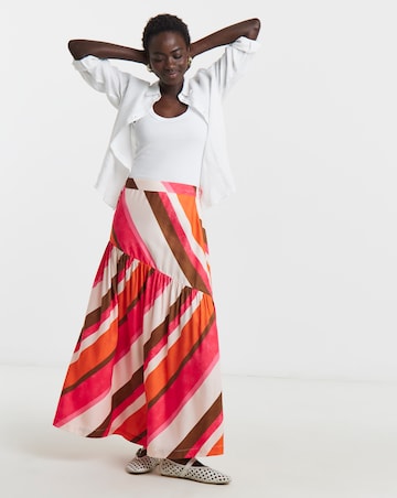 Asymmetric Seam Skirt