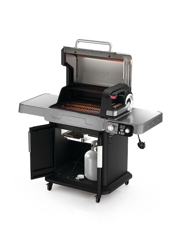 Ninja FlexFlame Outdoor Cooking System Barbecue PG301UK Black/ Silver