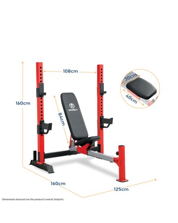 Marcy MWB-7096 Olympic Bench