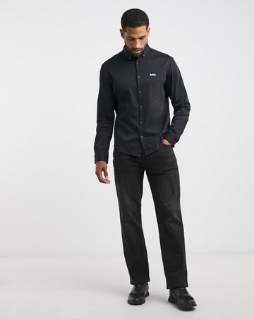 BOSS Long Sleeve Motion Shirt - Dark Blue