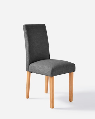 Dakota Small Dining Table with 4 Ava Fabric Chairs