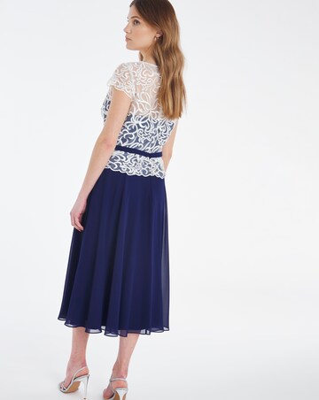 Nightingales Embroidered Swing Dress