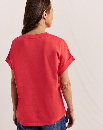 Julipa Woven Jersey Mix T-Shirt