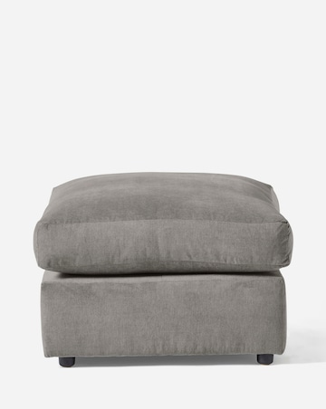 Grace Chenille Footstool