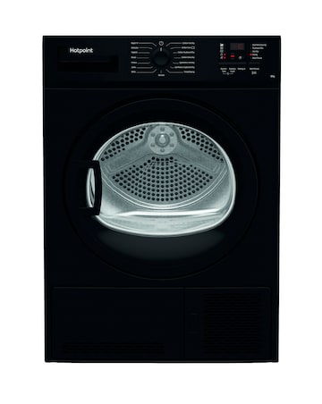Hotpoint C HD C82 BBGD UK Condenser Tumble Dryer 8kg - Black