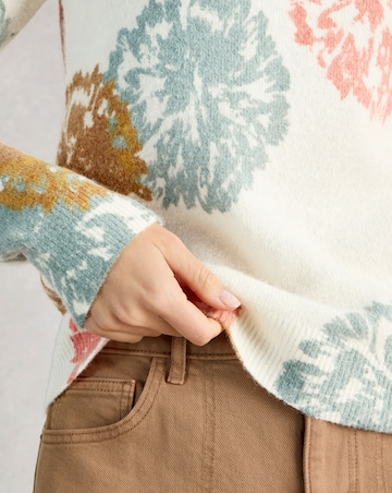 White Stuff Jodie Print Jumper