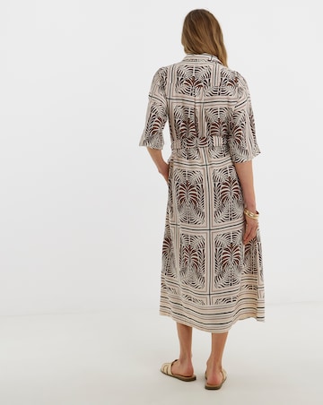 Belted Shirt Dress