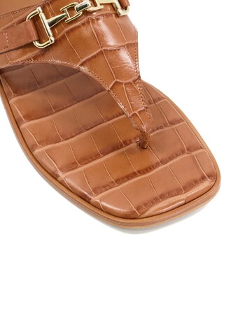 Dune Lexley Toe Post Sandals D Fit