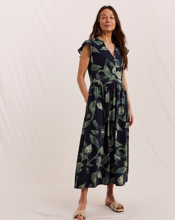 Julipa Petite Printed Jersey Midi Dress