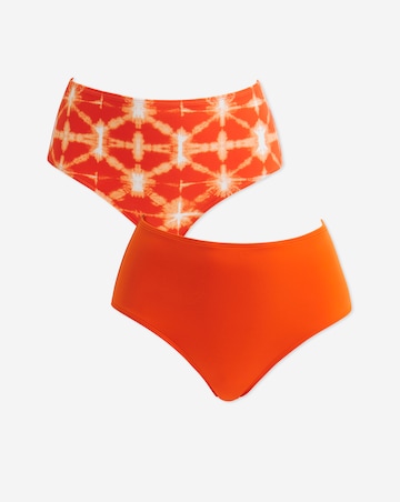 Value 2 Pack High Waist Bikini Briefs