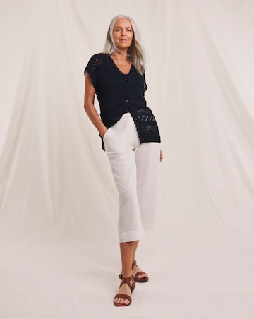 Julipa Crochet Frill Cardigan