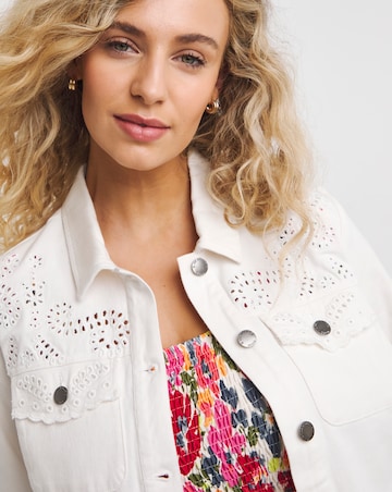 Joe Browns Delicate Embroidered Denim Jacket