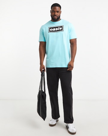 Jack & Jones Oasis Crew Neck T-Shirt - Blue Multi