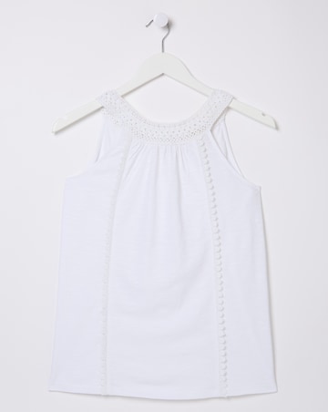 FatFace Nancy Crochet Vest